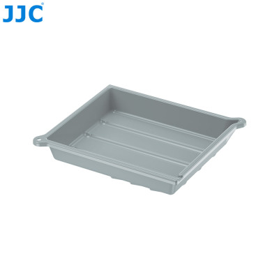 JJC DT-1012 GRAY, Zásobník na vyvolávanie filmov + kliešte, sivý