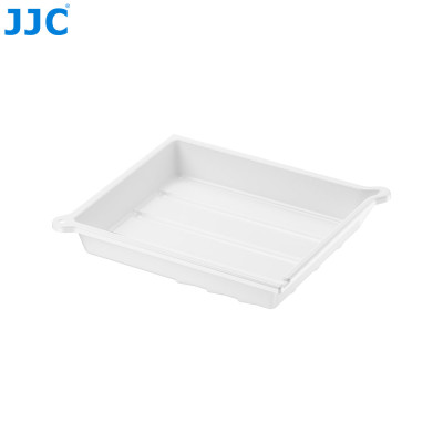 JJC DT-1012 WHITE, zásobník na vyvolávanie filmov + kliešte, biely