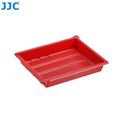 JJC DT-1012 RED, Vanička na vyvolávání filmů + kleště, červená
