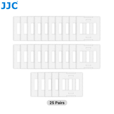 JJC SM-35X25, Plastové rámy na sklíčka 50x50 mm, 25 ks