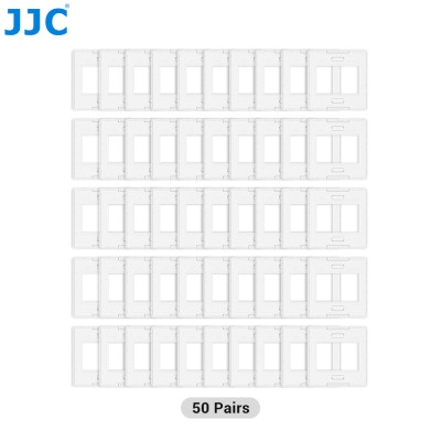 JJC SM-35X50, Plastová rámečky pro diapozitivy 50x50 mm, 50 ks