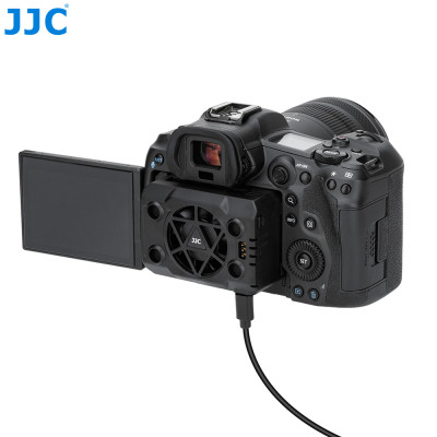 JJC CCS-UN1, Chladící ventilátor pro fotoaparáty + přídavná baterie