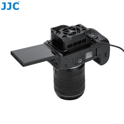 JJC CCS-UN1, Chladící ventilátor pro fotoaparáty + přídavná baterie