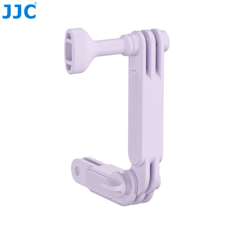 JJC AC-ET PURPLE, nastaviteľný držiak, rameno akčnej kamery, predlžovacie príslušenstvo, fialová
