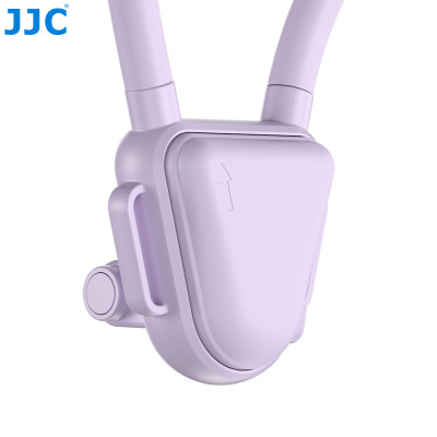 JJC MNM-AC1 PURPLE, Magnetický držiak na krk pre akčnú kameru, fialový
