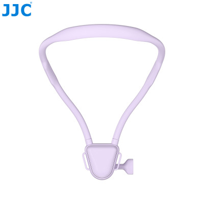 JJC MNM-AC1 PURPLE, Magnetický držiak na krk pre akčnú kameru, fialový