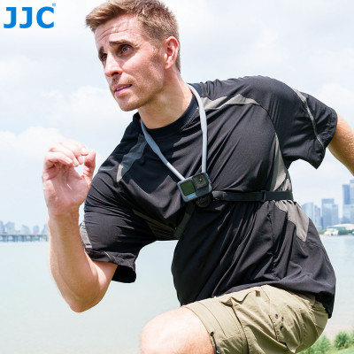 JJC MNM-MS1, Magnetický držák na krk pro akční kameru a telefon, černý