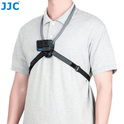 JJC MNM-MS1 PURPLE, Magnetický držák na krk pro akční kameru a telefon