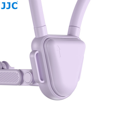 JJC MNM-MS1 PURPLE, Magnetický držák na krk pro akční kameru a telefon, fialový