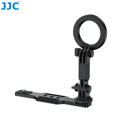 Magnetický držiak a predlžovacia súprava JJC pre Cold Shoe JJC HG-CS1, určená pre akčné kamery alebo podobné zariadenia.