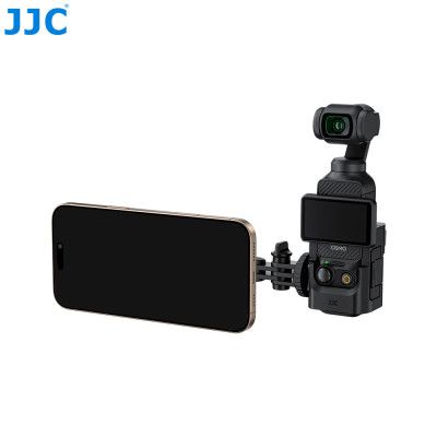 JJC EA-OP3MS, rozširujúci adaptér, držiak kamery DJi Osmo Pocket 3 s nastaviteľným ramenom s magnetickým držiakom na telefón