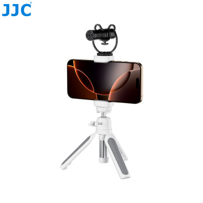 JJC SPC-2A WHITE, Klip na chytrý telefon, s 1/4" šroubením a Cold Shoe