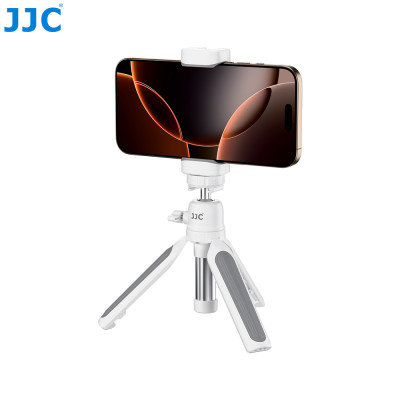 JJC SPC-2A WHITE, klip na smartfón, so skrutkou 1/4" a studenou päticou