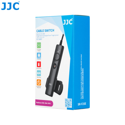 JJC SR-F2SE, diaľková spúšť, káblové diaľkové ovládanie pre fotoaparáty SONY a fotoaparáty s rozhraním Multi