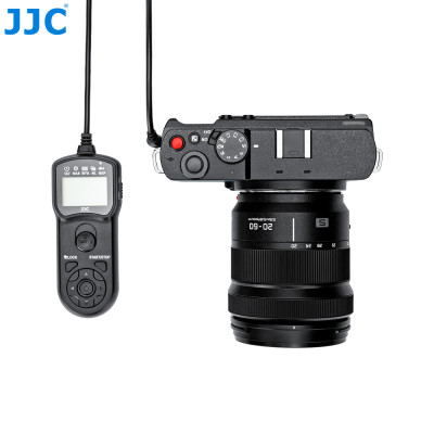JJC TM-D2, Multifunkční dálkový ovladač s časovačem kompatibilní s fotoaparáty Panasonic LUMIX S9, G100D a DC-ZS99(TZ99)