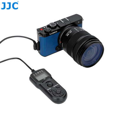 JJC TM-D2, multifunkčné diaľkové ovládanie s časovačom kompatibilné s fotoaparátmi Panasonic LUMIX S9, G100D a DC-ZS99(TZ99)