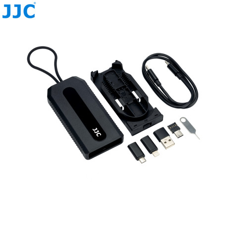 JJC MCK-CS1BK, multifunkčná sada dátových káblov s úložným puzdrom