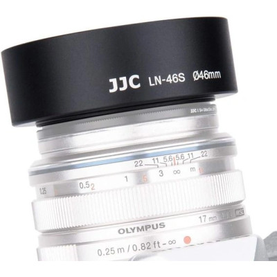 JJC LN-46S, Základná Skrutkovacia kovová slnečná clona 46 mm