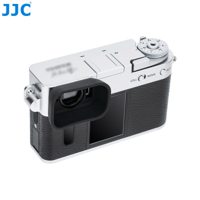 JJC EF-XHALF SILVER, Očnice fotoaparátu Speciálně navržená pro FUJIFilm X half, stříbrná