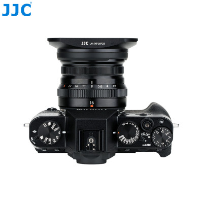 JJC LH-JXF16F28 BLACK, Kovová slnečná clona pre objektív FUJI. XF 16mm f/2.8 R WR