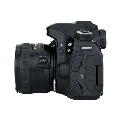 Kiwifotos Redukcia z Nikon G na Canon EOS