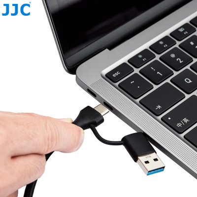Čítačka kariet JJC XQD, pripojenie USB 3.2 Gen1, USB a USB-C