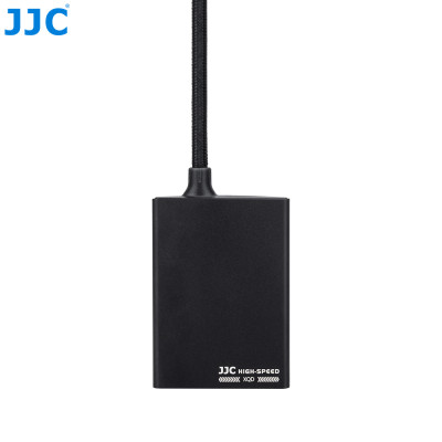 Čítačka kariet JJC XQD, pripojenie USB 3.2 Gen1, USB a USB-C