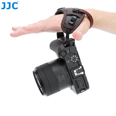 JJC HS-MLSE RED, Poutko, řemen na zápěstí pro fotoaparát