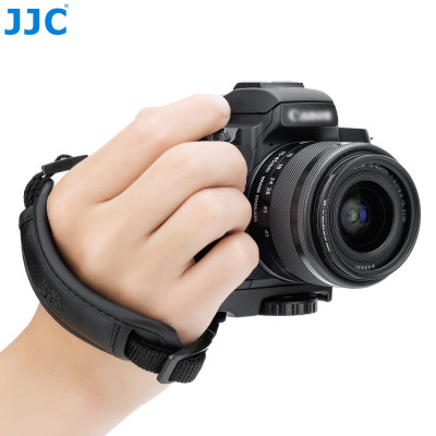 JJC HS-M1SE, Poutko, řemen, popruh na zápěstí pro Canon EOS R50 V, EOS M50, EOS R100