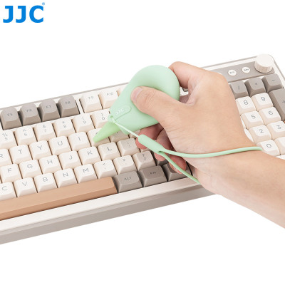 JJC CL-ARSQ SGREEN, Ofukovací balónek pro optiku, fototechniku, světle zelený