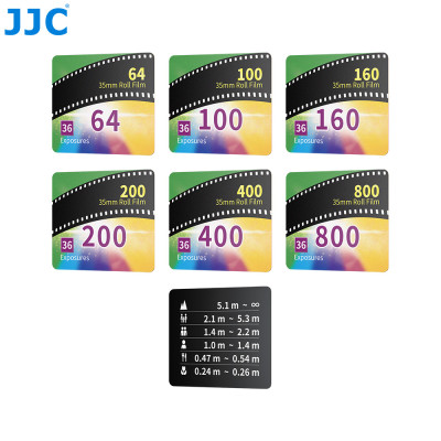 Sada karet pro organizaci filmů JJC FN-K17 Film Photography Tool Card Set pro PENTAX 17