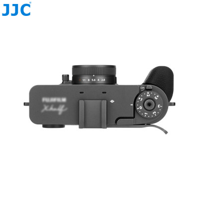 JJC Grip na palec, grip na palec pre FUJIFILM X polovica, tmavo šedá