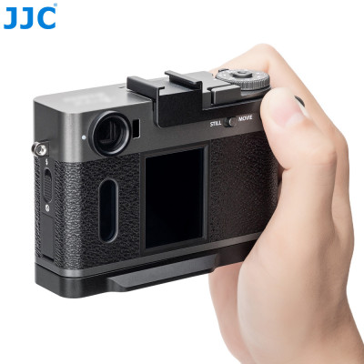 copy of JJC Grip na palec, Thumb Up Grip pro FUJIFilm X half, stříbrný