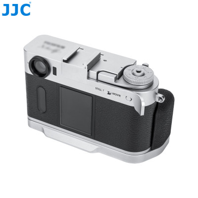 JJC grip na palec, grip na palec pre FUJIFILM X half, strieborný