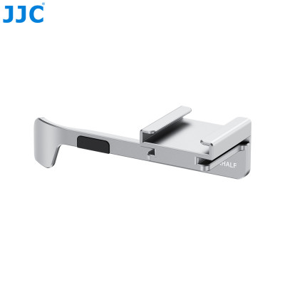 JJC Grip na palec, Thumb Up Grip pro FUJIFilm X half, stříbrný