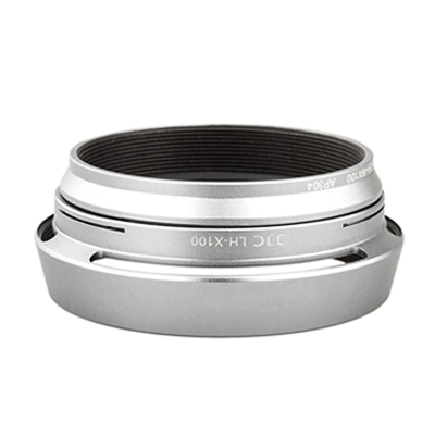 JJC LH-JX100, strieborná náhradná slnečná clona pre Fujifilm LH-X100