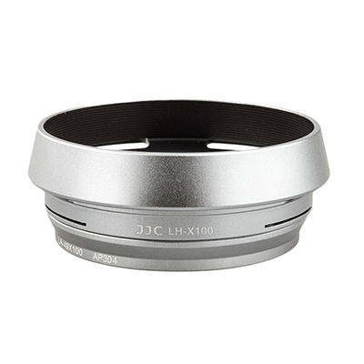 JJC LH-JX100, stříbrná sluneční clona náhrada za Fujifilm LH-X100