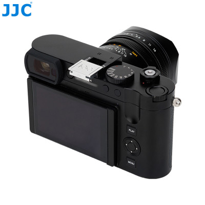 JJC HC-LQ3-100, Krytka sáněk blesku pro LEICA Q3 43 a Q3, stříbrná