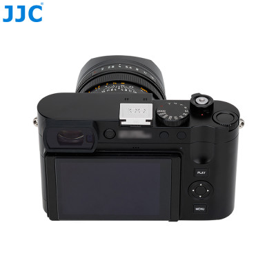 JJC HC-LQ3-100, Krytka sáněk blesku pro LEICA Q3 43 a Q3, stříbrná