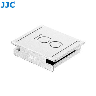 JJC HC-LQ3-100, Krytka sáněk blesku pro LEICA Q3 43 a Q3, stříbrná