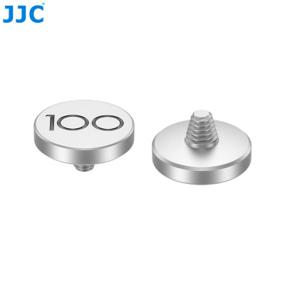 JJC SRB-L100, Skrutkovacie tlačidlo spúšte, strieborná 100