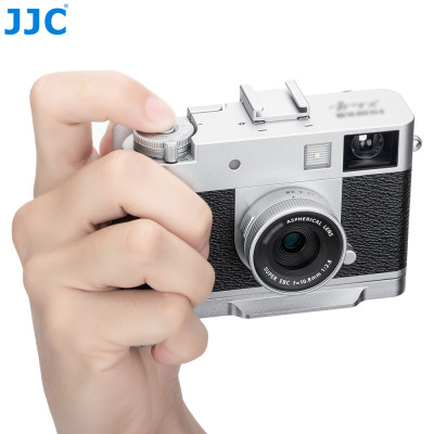 JJC Hand grip, rukojeť pro  FUJIFilm X half, stříbrný