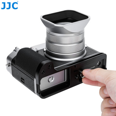 copy of JJC Hand grip, rukojeť pro  FUJIFilm GFX100RF, stříbrný