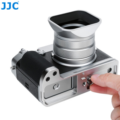 JJC Ručná rukoväť pre FUJIFILM GFX100RF, strieborná