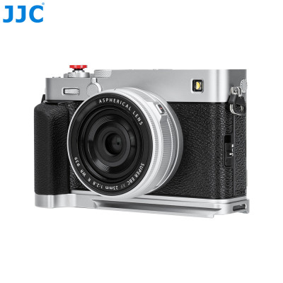 JJC Hand grip, rukojeť pro FUJIFilm X-E5, stříbrný