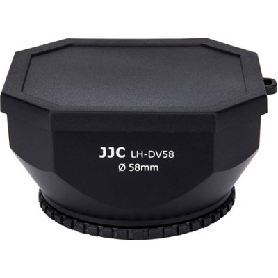 JJC LH-DV58B, univerzální sluneční clona 58 mm pro video kamery