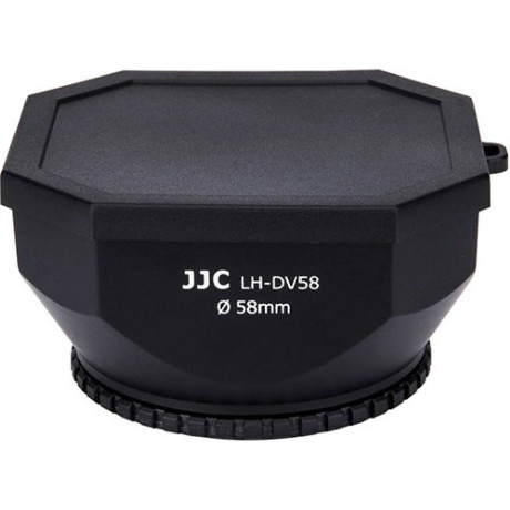 JJC LH-DV58B, univerzální sluneční clona 58 mm pro video kamery