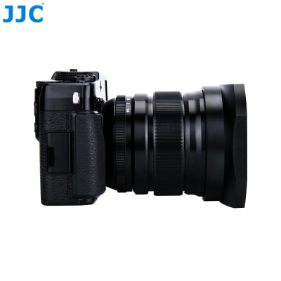 JJC JXF16II, černá sluneční clona pro Fujifilm LH-XF16
