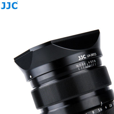 JJC LH-JXF23 BLACK, Slnečná clona + kryt nahrádza FUJIFILM LH-XF23