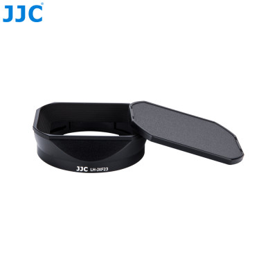 JJC LH-JXF23 BLACK, Slnečná clona + kryt nahrádza FUJIFILM LH-XF23